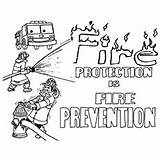 Coloring Pages Fire Safety Firefighter Precautions Printable Kids Truck Community Momjunction Fireman Firemen Printables Toddler Will Police Helpers Firewoman Print sketch template