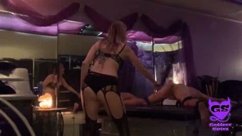 Goddess Sativa S Femdom Video Double Ass Whipping