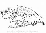 Dragon Terror Terrible Train Draw Drawing Step sketch template