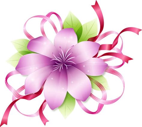beautiful magenta flower clipart   cliparts  images
