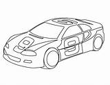 Coloring Pages Cars Sport Sports sketch template