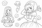 Sakura Captor Captors Cardcaptor Tomoyo Kero Oasidelleanime Cartas Vodio Naroto Sakora Lapuce907 sketch template