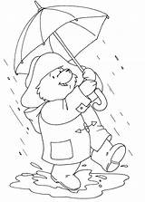 Coloring Spring Pages Rain Getdrawings sketch template