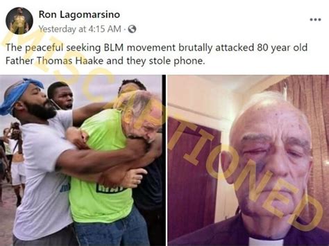 fact check claim that blm protesters attacked 72 year old is false
