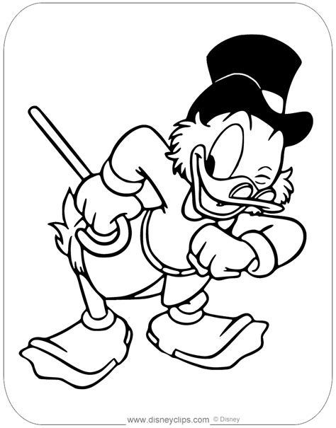 ducktales coloring pages  disneyclipscom