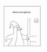 Henry Suit Coloring Night Printable Pdf Open Print  sketch template