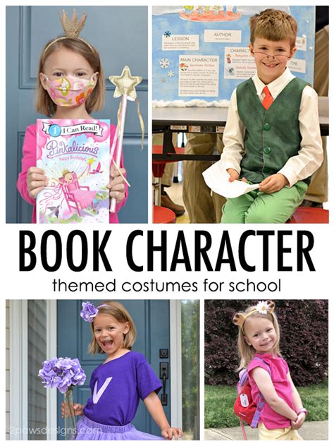 simple book character day costume ideas paws designs