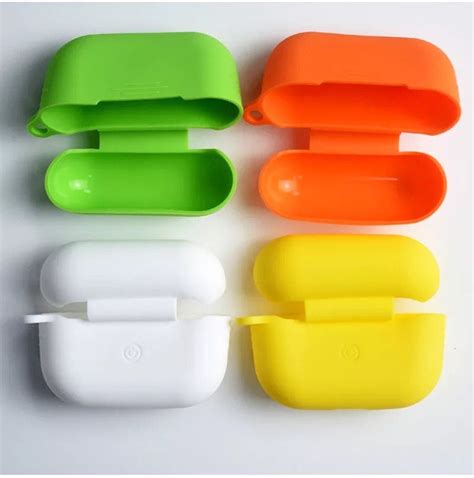 airpods pro yellow silicone case cover etsy
