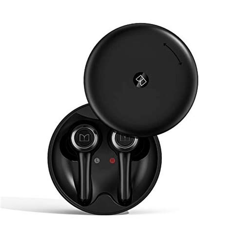 monster wireless earbuds bluetooth earbuds  wireless charging case black deals