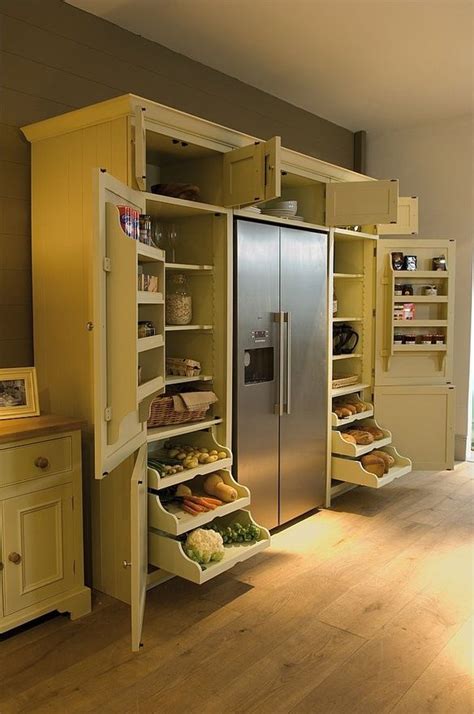 cabinet food storage kitchens pinterest