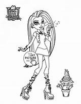 Monster High Coloring Characters Pages Luxury Getcolorings Color Getdrawings sketch template