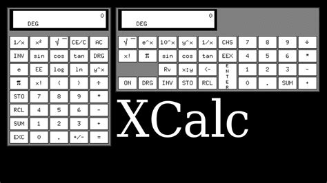 xcalc ti   hp  scientific calculator emulator youtube