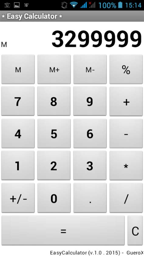 easy calculator