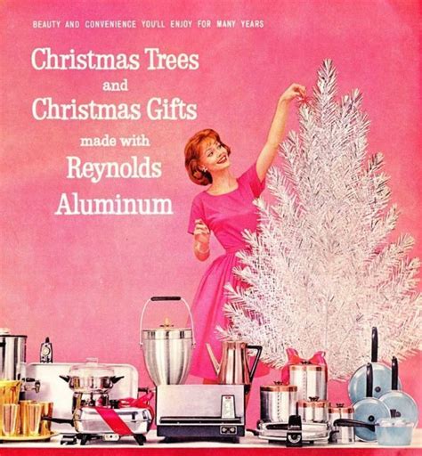 Nothing Says Christmas Like Aluminum Vintage Aluminum Christmas Tree