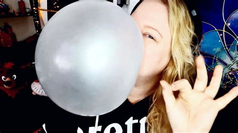 Asmr Bubblegum Chew Chew And Blow Blow Whispering And Soft Speaking
