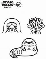 Coloring May Fourth Star Wars Sheets Family Nerdy Fashionably Emoji Fashionablynerdy sketch template