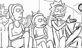 Morty Dulce sketch template