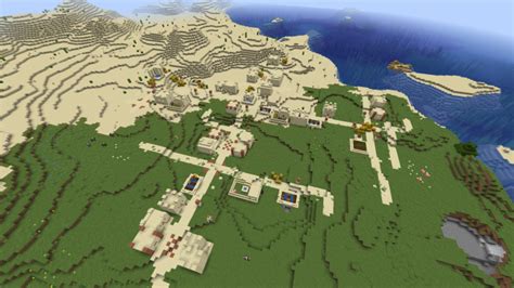 desert village  spawn seed