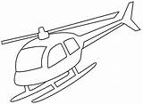 Chinook Helikopter Kartun Hitam Getcolorings Putih Printable Transportation sketch template