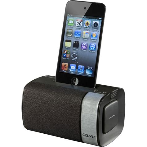 ipoditouchiphone audio docking portable speaker system walmartcom walmartcom