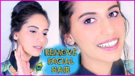 How To Remove Facial Hair Naturally At Home Diy With Simple Homemade