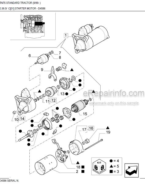 holland tn standard master illustrated parts list manual book tractor erepairinfo