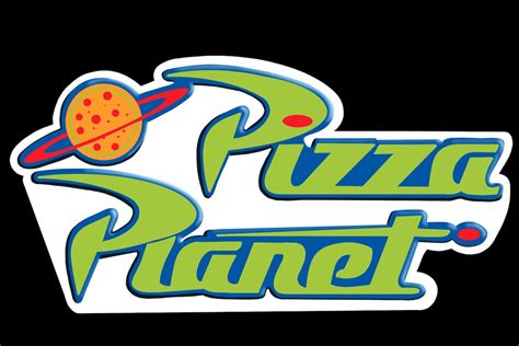toy story pizza planet logo vinyl sticker disney pixar etsy
