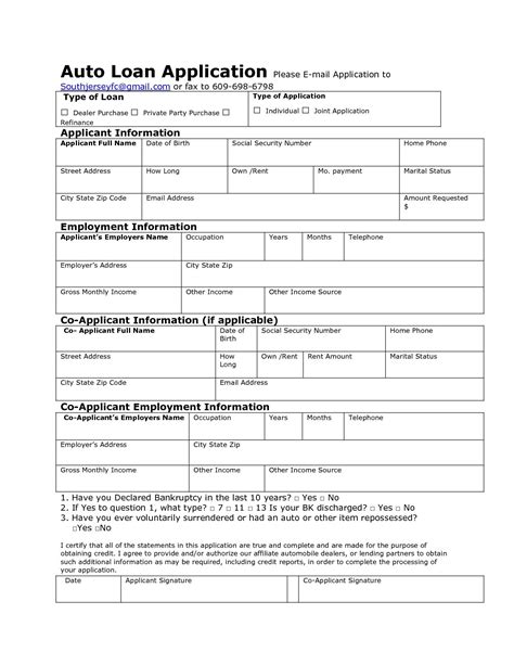 car loan agreement template  template twovercelapp