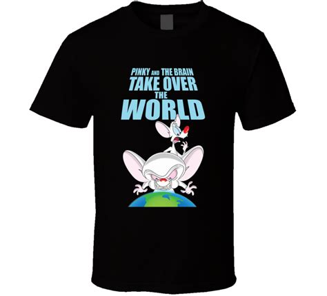 Pinky And The Brain Take Over The World Cartoon T Shirt