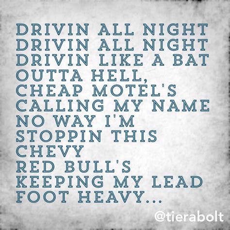 jake owen driving  night lyrics country cheap motels drive  night jake owen favorite