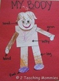body parts theme activities  preschoolers theme image