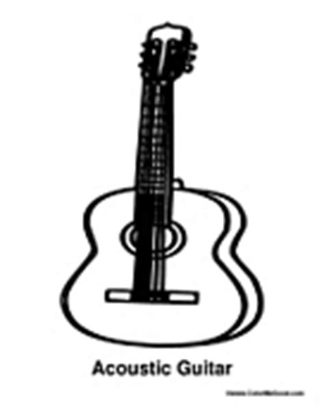 guitar coloring pages