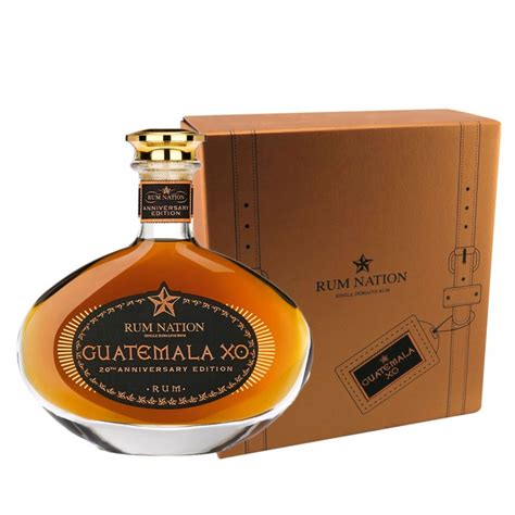 rum nation guatemala xo  anniversary edition  vol  liter