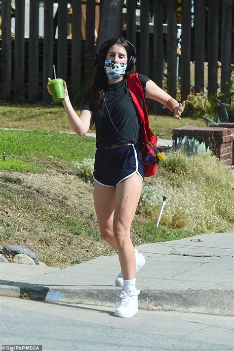 Scout Willis 28 Dances In The Street After Picking Up A Healthy Green