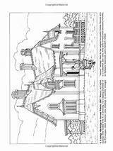 Coloring Pages Color House Houses sketch template