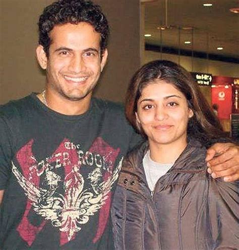 irfan pathan and shivangi pathan cricketers wives and girlfrends wags