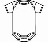 Onesie Template Clipart Baby Outline Shirt Clip Coloring Tshirt Clipartmag Sketch Do Custom Tshirts Cliparts Clipground sketch template