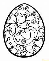 Easter Flower Pages Coloring Eggs Culture Arts Printable sketch template