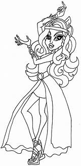 Monster High 13 Coloring Pages Wishes Clawdeen Elfkena Wish Print Deviantart Getcolorings Color Printable sketch template