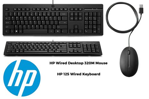 hp keyboard  mouse bundle   hp  wired keyboard   hp wired desktop  mouse