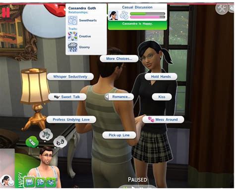 the sims 4 teen and ya romance gameplay mod sims 4 sims 4 gameplay sims 4 teen sims 4 traits