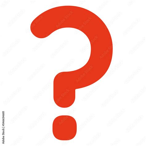 red question mark transparent png stock illustration adobe stock