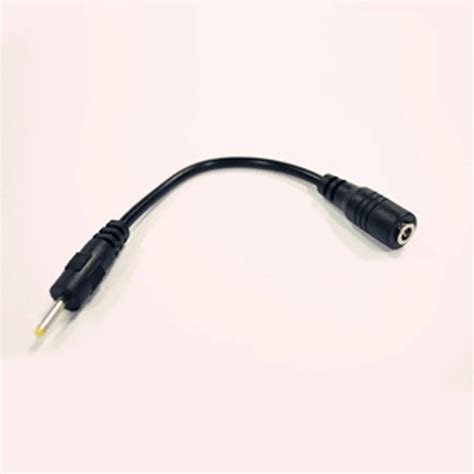 pcs mm female jack   mm male plug dc power connector charger adapter laptop