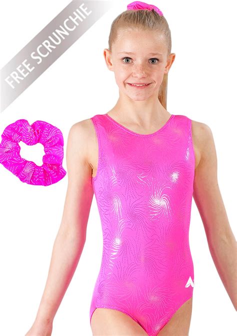 pink gymnastics outfit