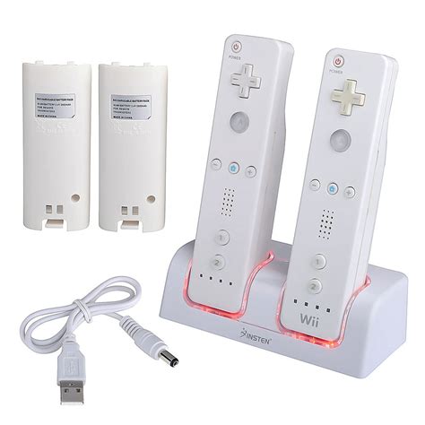 insten dual remote controller charger charging dock station