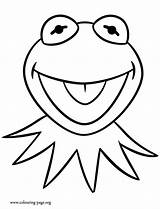 Coloring Kermit Frog Pages Popular sketch template