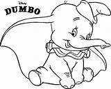 Dumbo Coloring Pages Disney Baby Elephant Cute Drawing Colouring Cartoon Kids Printable Easy Color Smile Bubakids Elephants Unbelievably Draw Christmas sketch template