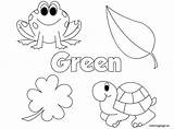 Green Color Coloring Preschool Worksheets Kids Pages Kindergarten Activities Verde Colors Coloringpage Eu Toddlers Colouring Blue Toddler Sheets Learning Teaching sketch template