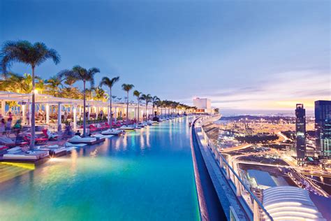 hotel pool   marina bay sands singapore international traveller