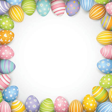 easter borders illustrations royalty  vector graphics clip art